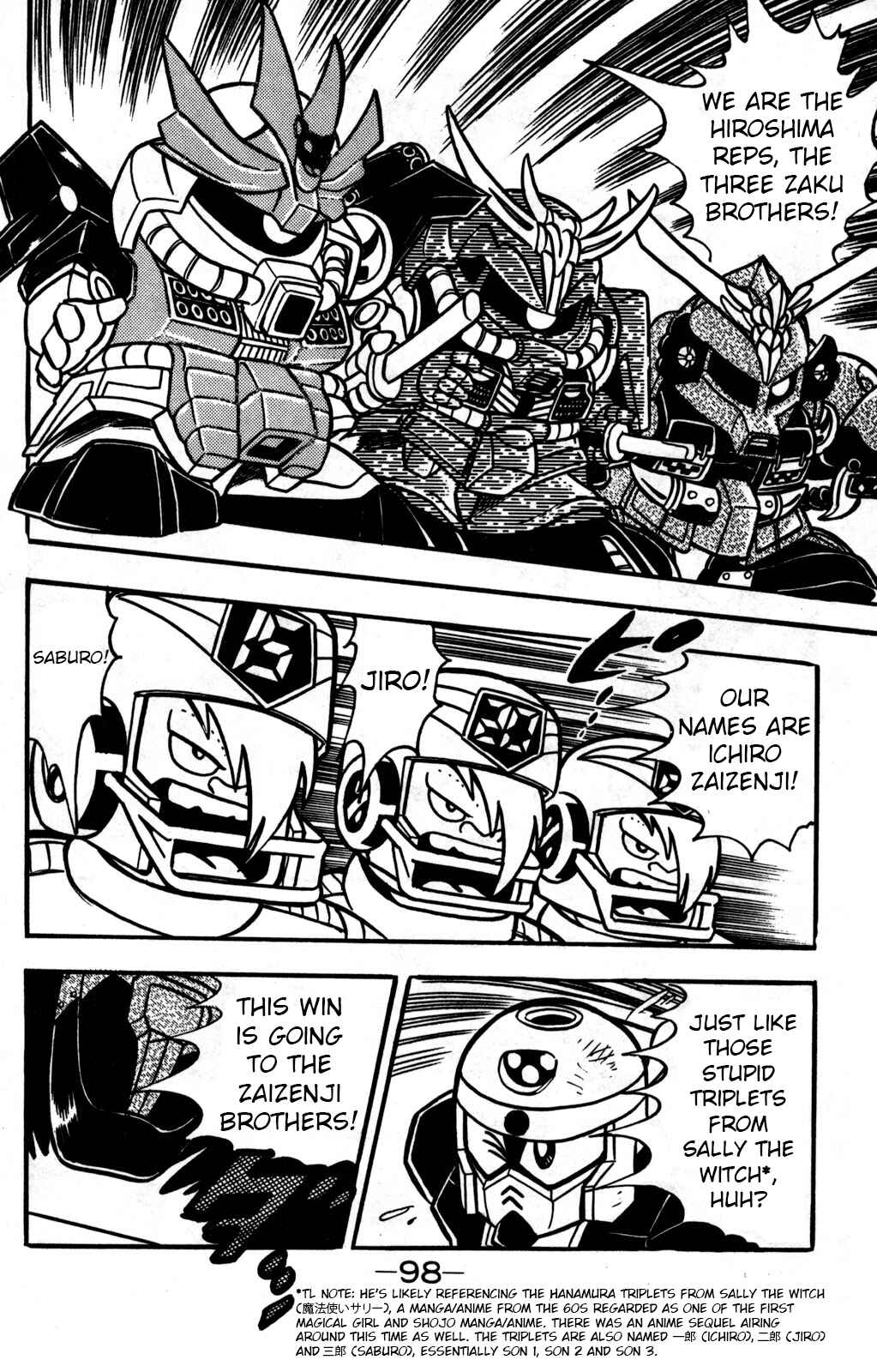 Page 14 Chapter 22 Hyper Warrior Gundam Boy
