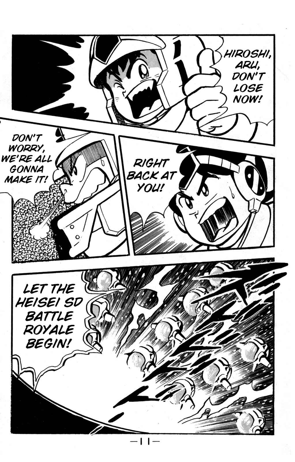 Page 12 Chapter 20 Hyper Warrior Gundam Boy