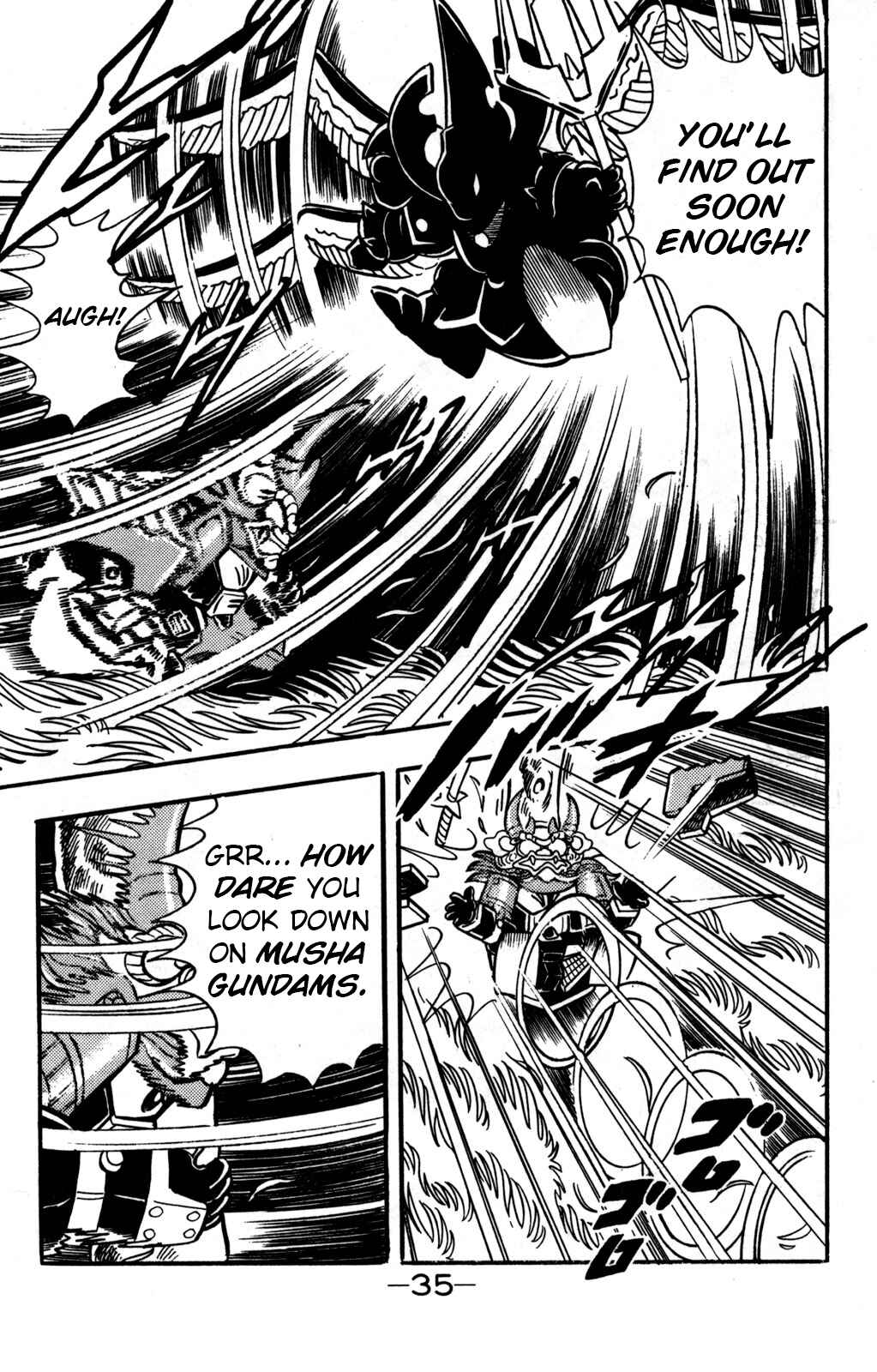 Page 35 Chapter 20 Hyper Warrior Gundam Boy