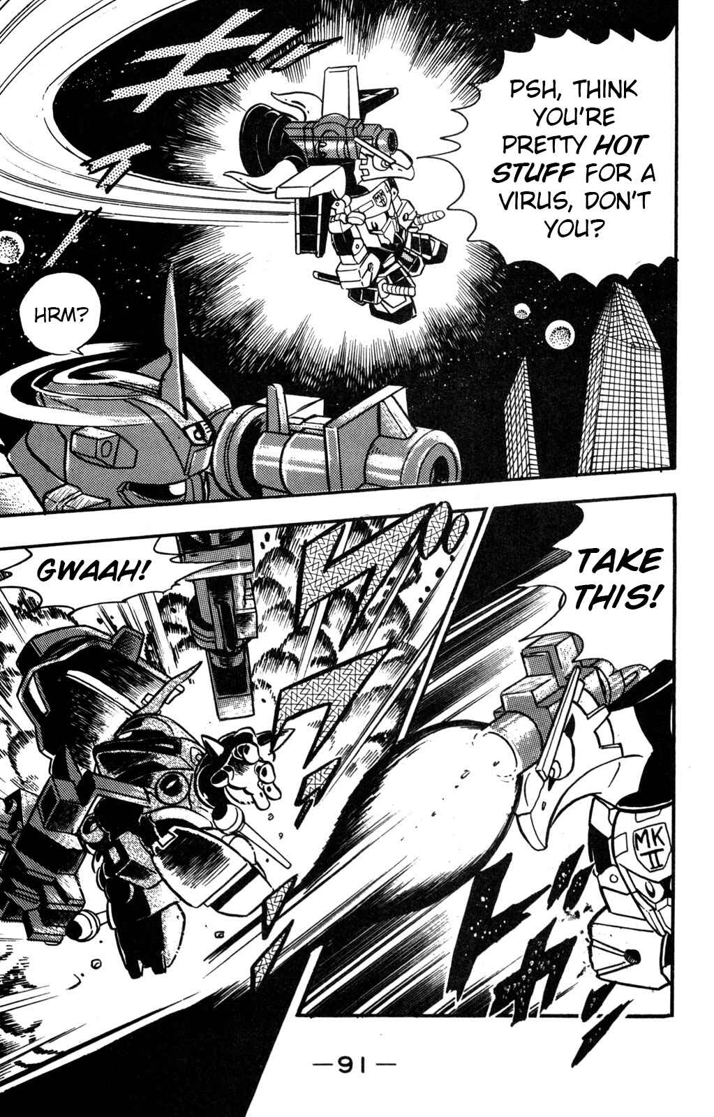 Page 9 Chapter 12 Hyper Warrior Gundam Boy