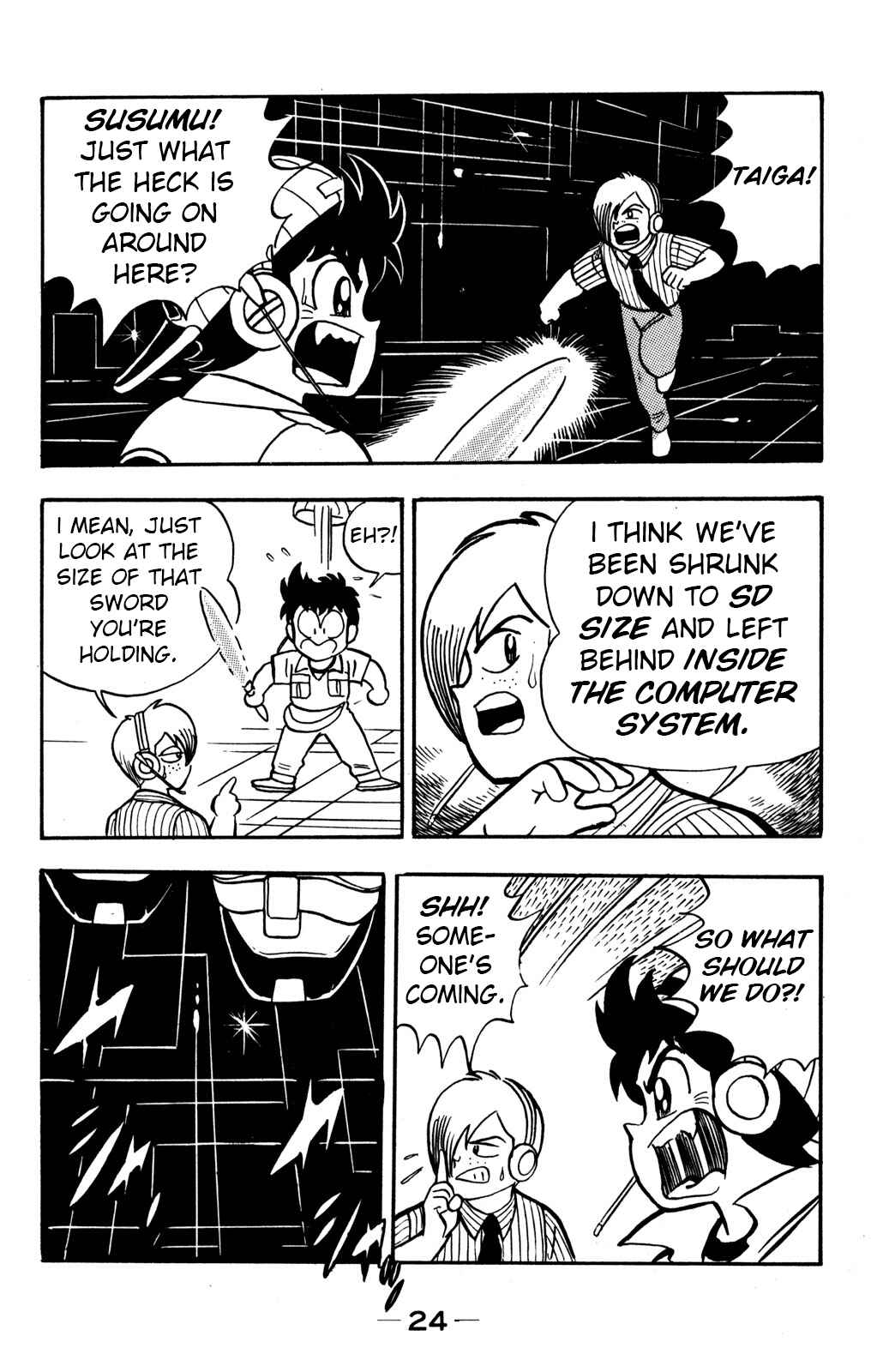 Page 22 Chapter 10 Hyper Warrior Gundam Boy