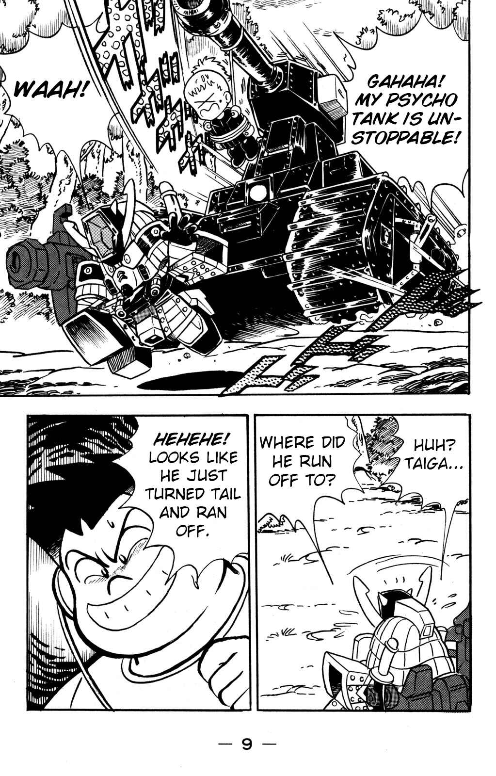 Page 8 Chapter 10 Hyper Warrior Gundam Boy