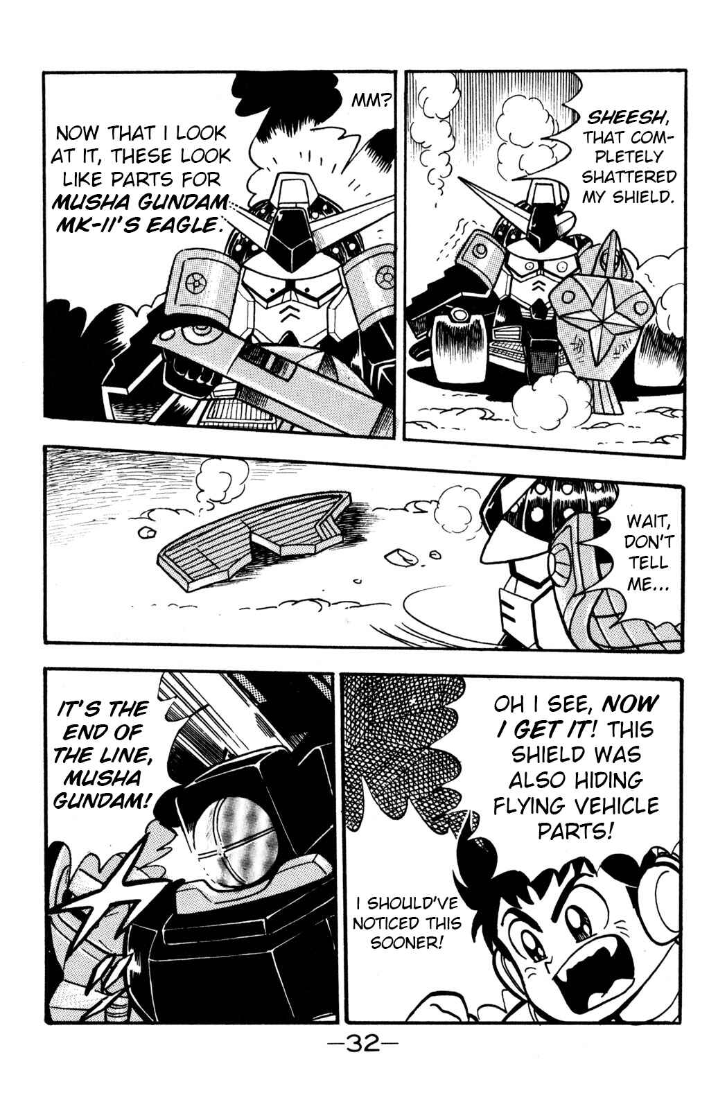 Page 31 Chapter 6 Hyper Warrior Gundam Boy