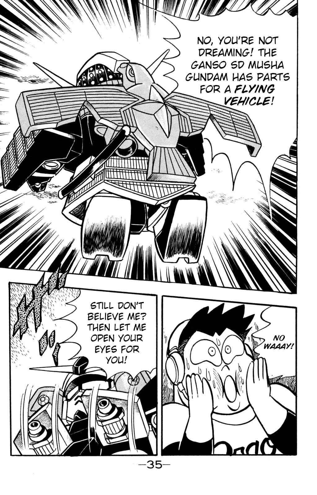 Page 34 Chapter 6 Hyper Warrior Gundam Boy