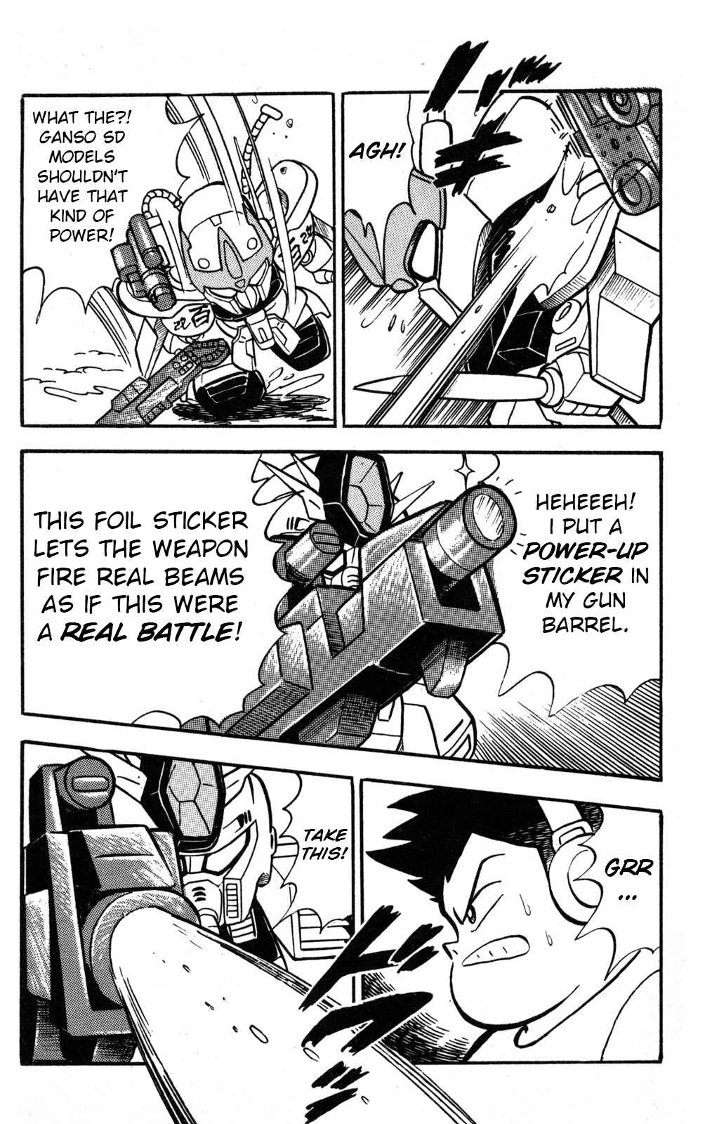 Page 16 Chapter 5 Hyper Warrior Gundam Boy