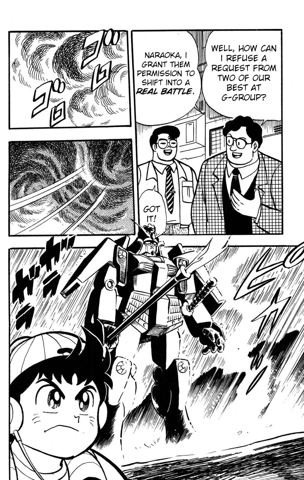 Page 28 Chapter 5 Hyper Warrior Gundam Boy