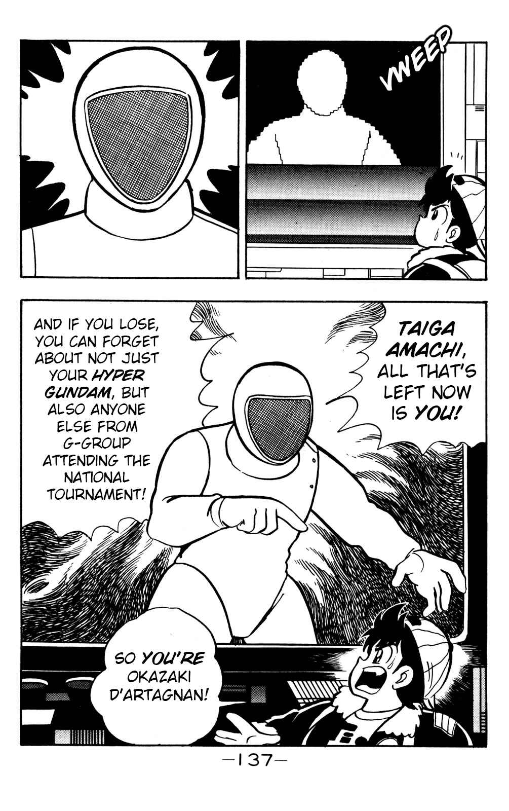 Page 13 Chapter 18 Hyper Warrior Gundam Boy