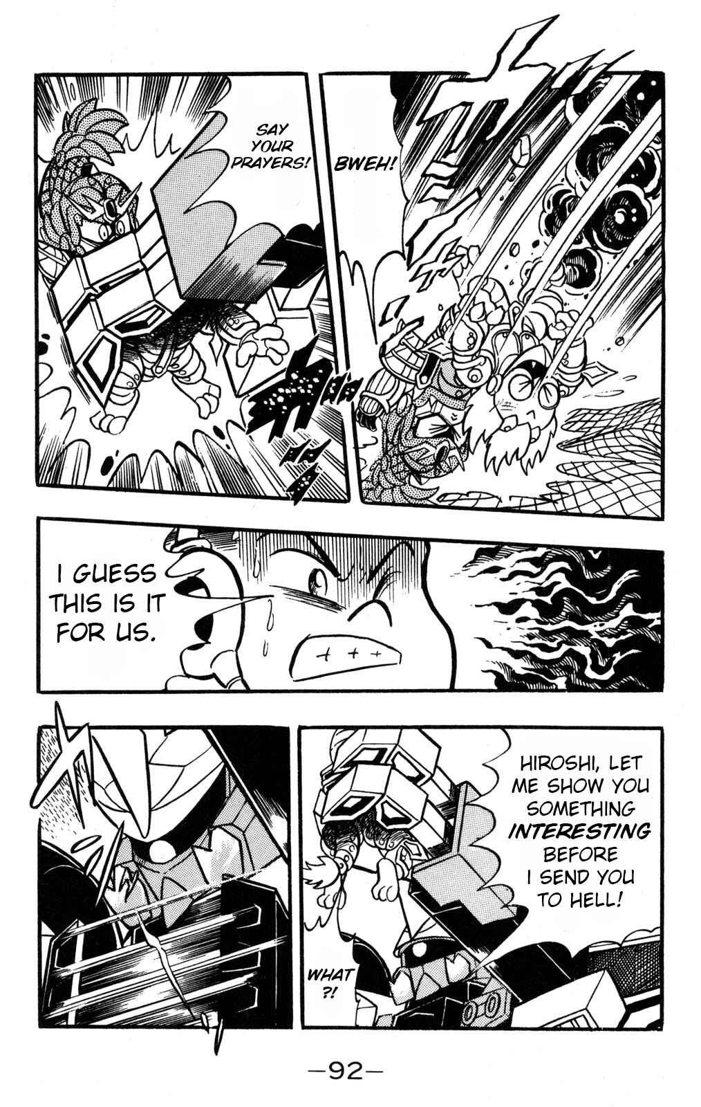 Page 14 Chapter 37 Hyper Warrior Gundam Boy