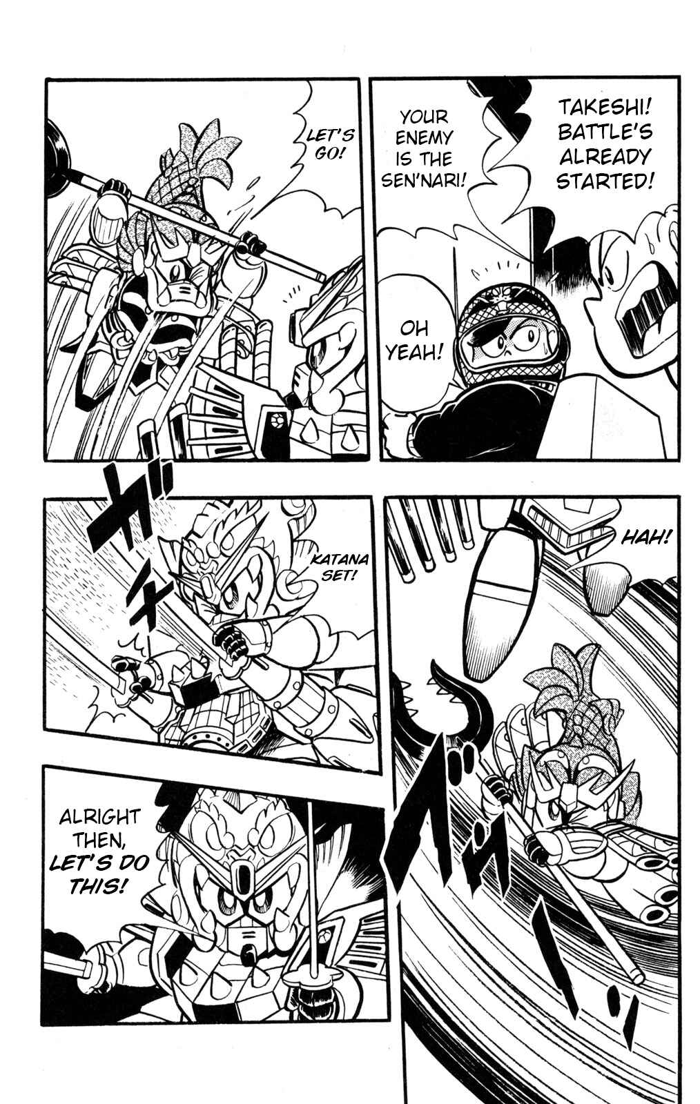 Page 11 Chapter 39 Hyper Warrior Gundam Boy