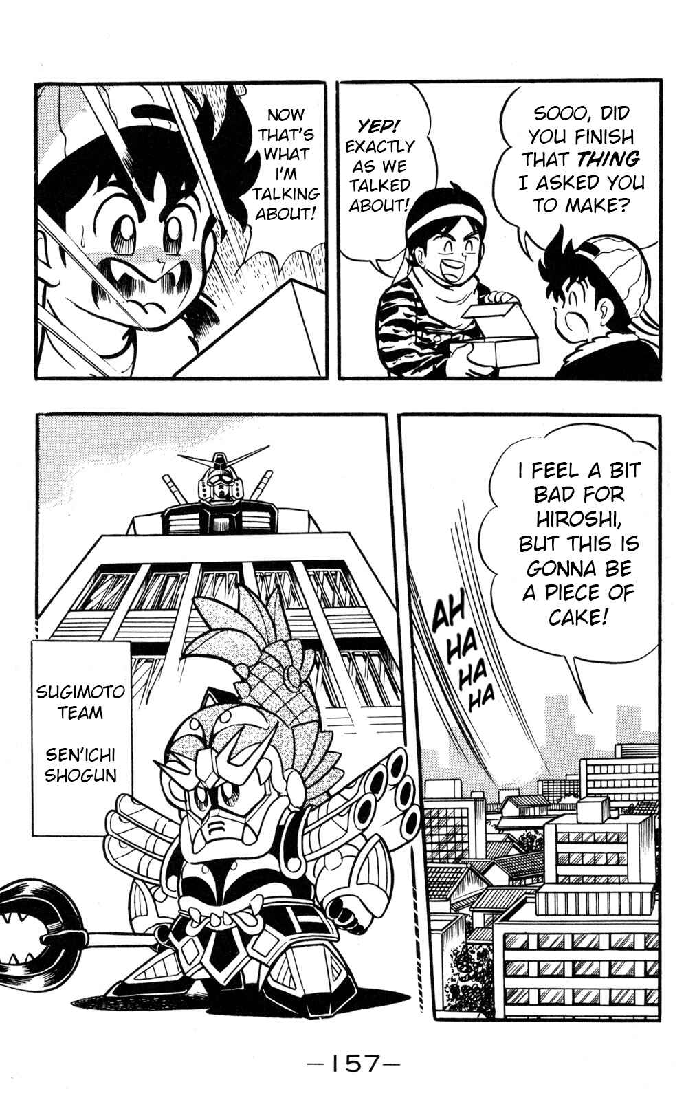 Page 3 Chapter 39 Hyper Warrior Gundam Boy