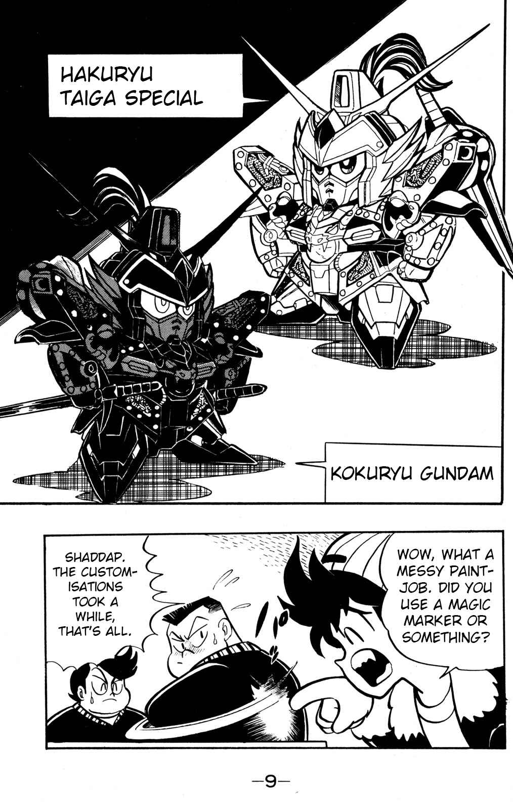 Page 10 Chapter 40 Hyper Warrior Gundam Boy