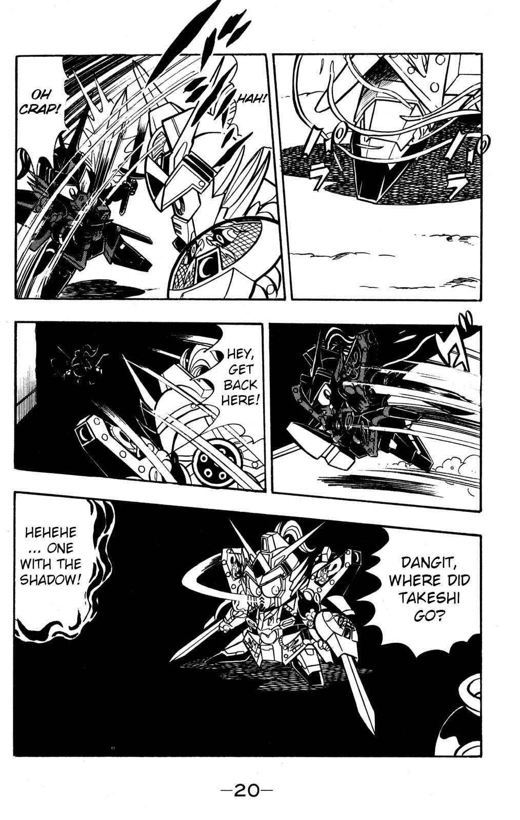 Page 21 Chapter 40 Hyper Warrior Gundam Boy