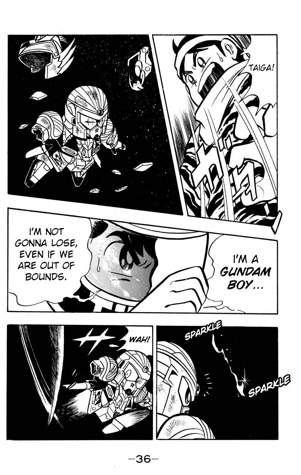 Page 36 Chapter 40 Hyper Warrior Gundam Boy
