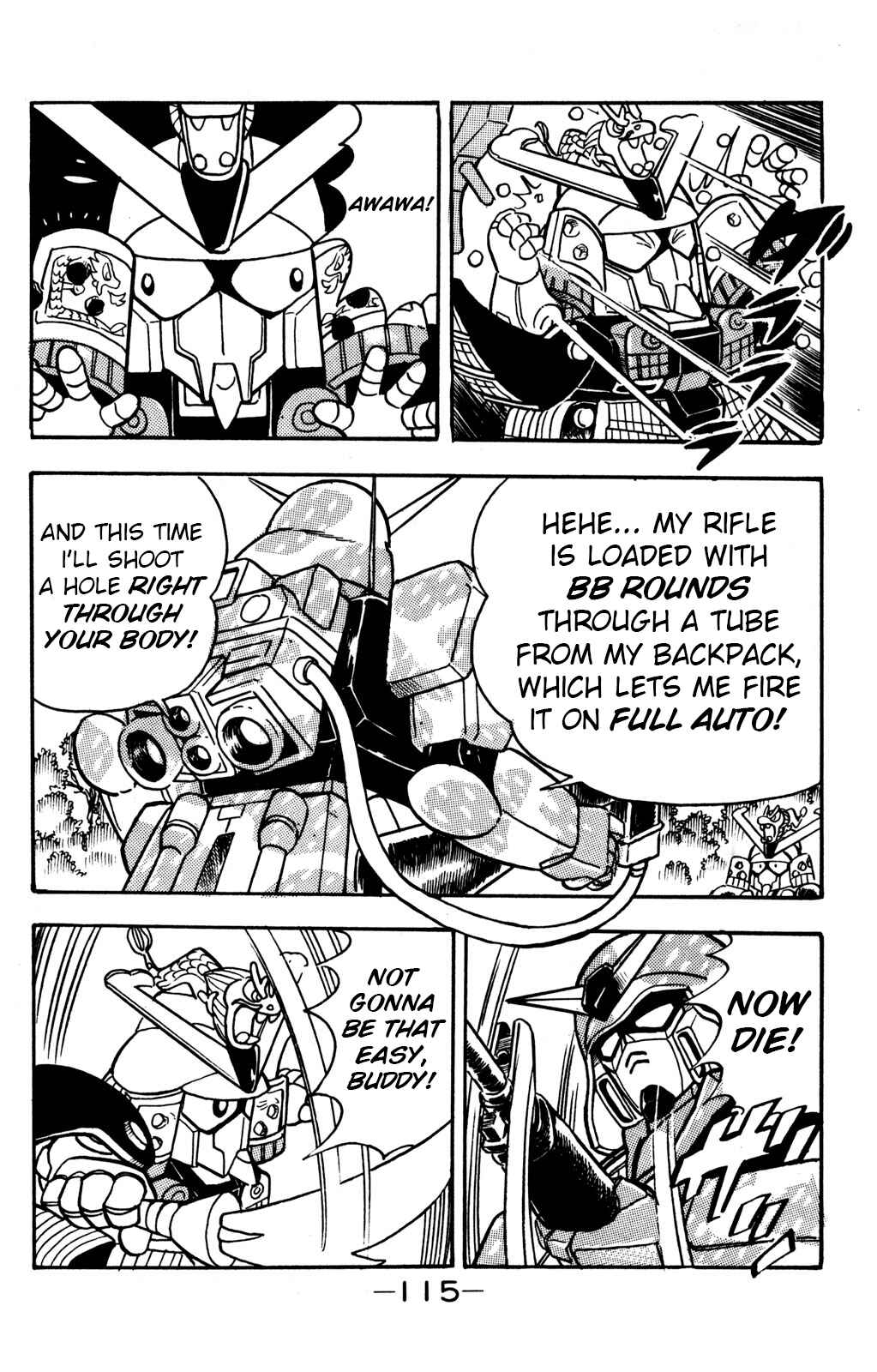 Page 22 Chapter 8 Hyper Warrior Gundam Boy
