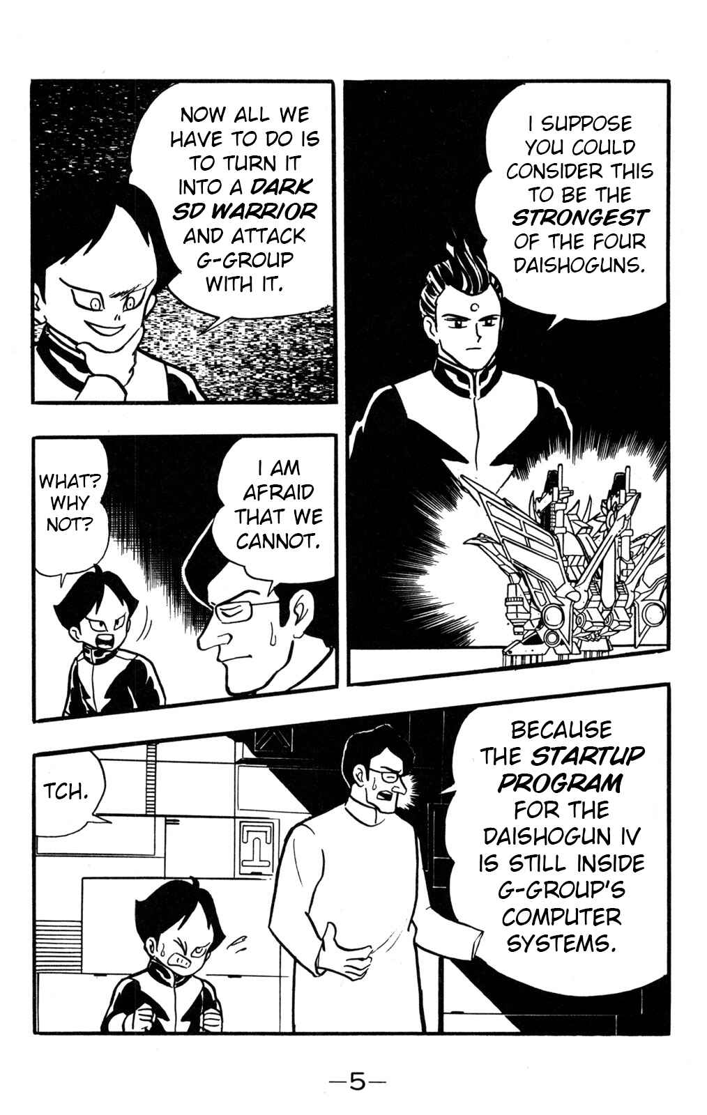 Page 5 Chapter 35 Hyper Warrior Gundam Boy