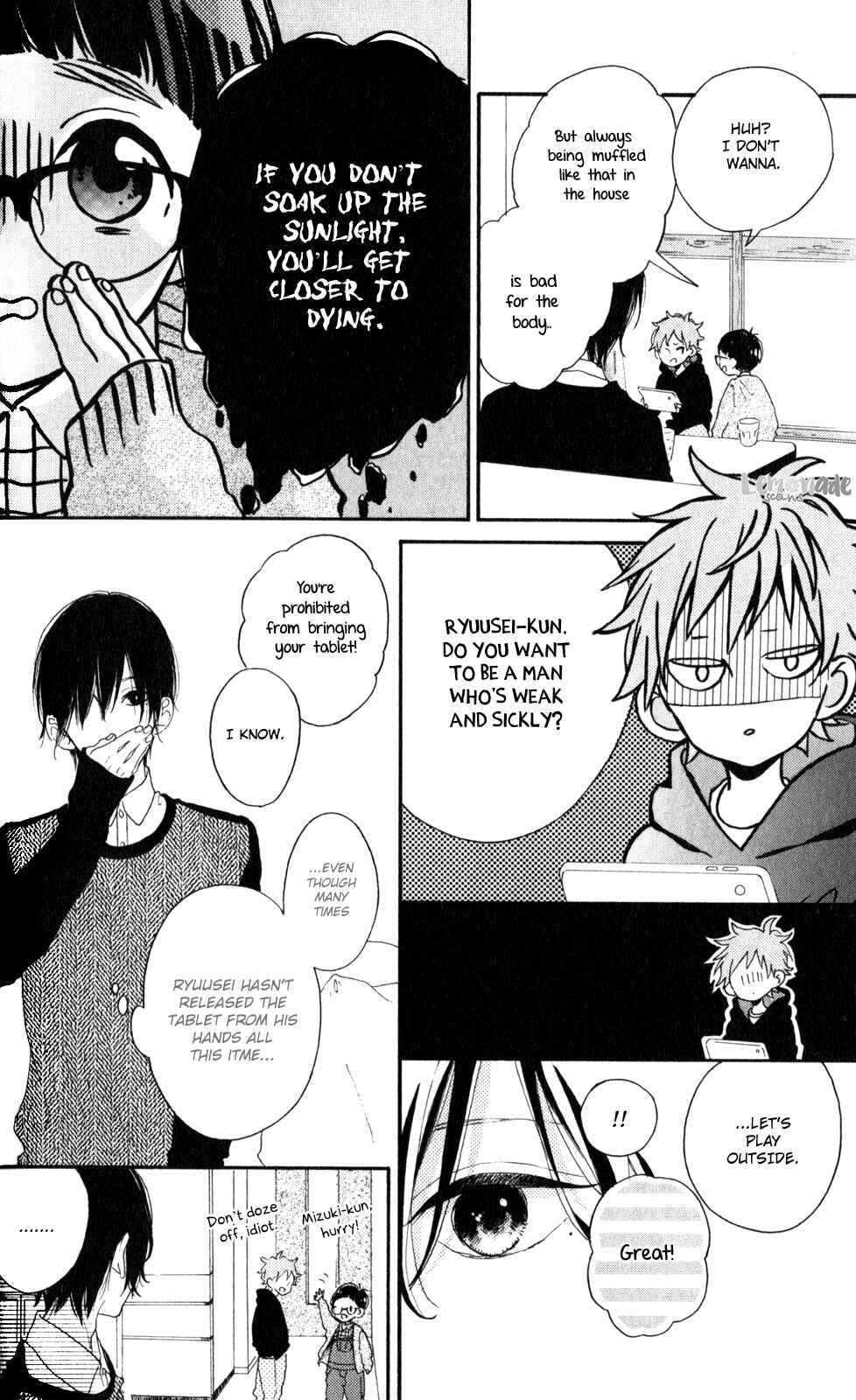Page 9 Chapter 2 Te wo Tsunagou yo