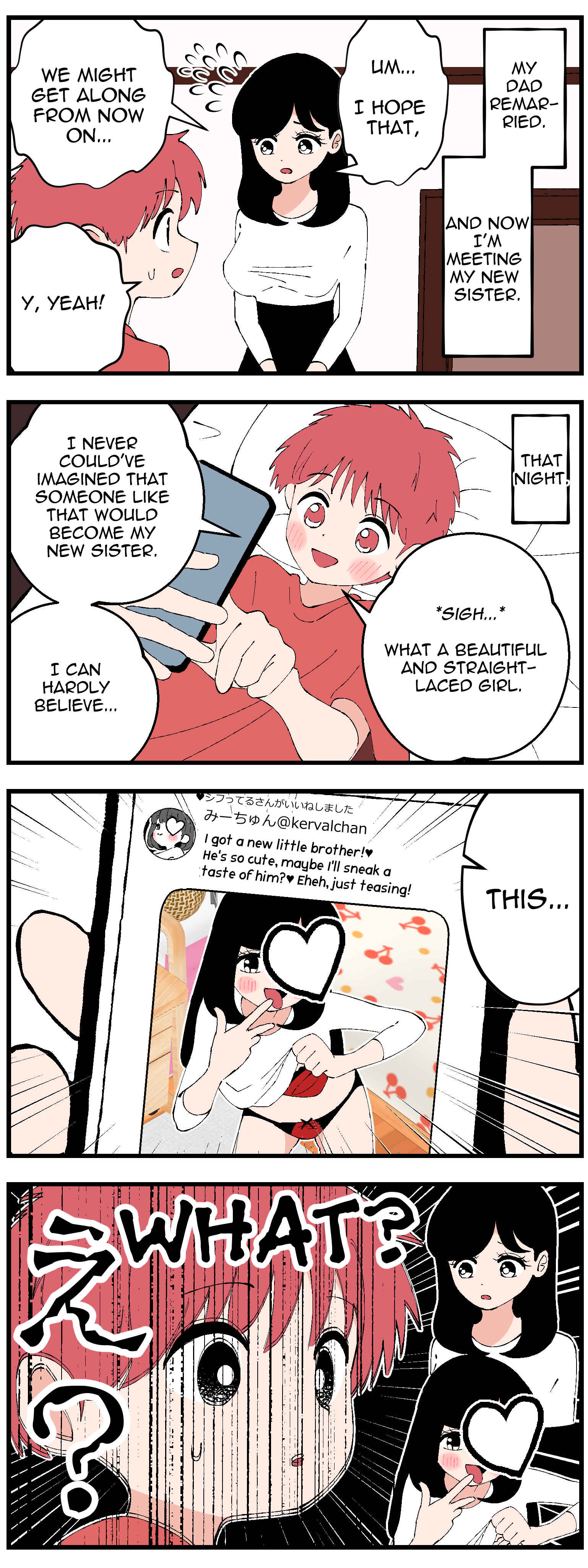 Page 1 Chapter 1 My Big Sis has a Hidden Side...