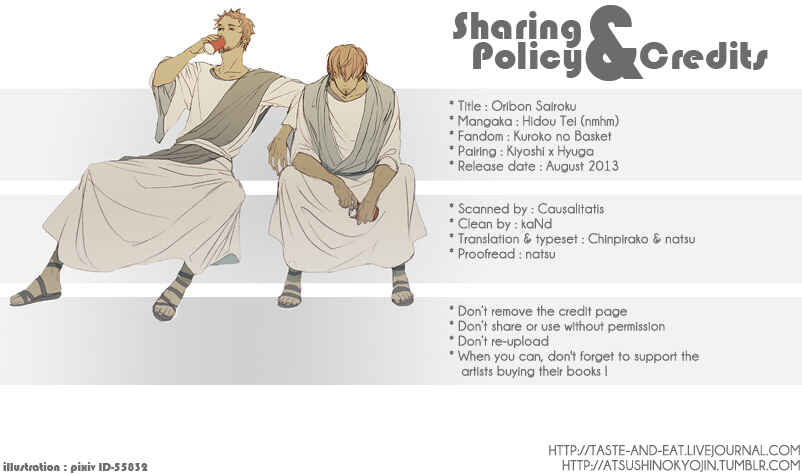 Page 40 Chapter Unknown_1d52 Kuroko no Basket - Oribon Sairoku! (Doujinshi)