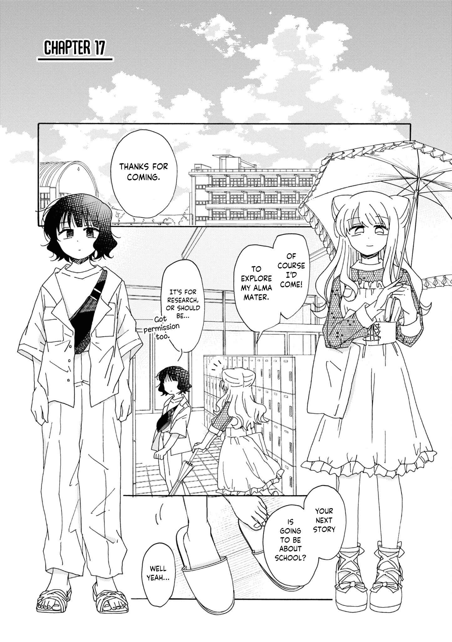 Page 1 Chapter 17 Kyou wa Mada Futsuu ni Narenai