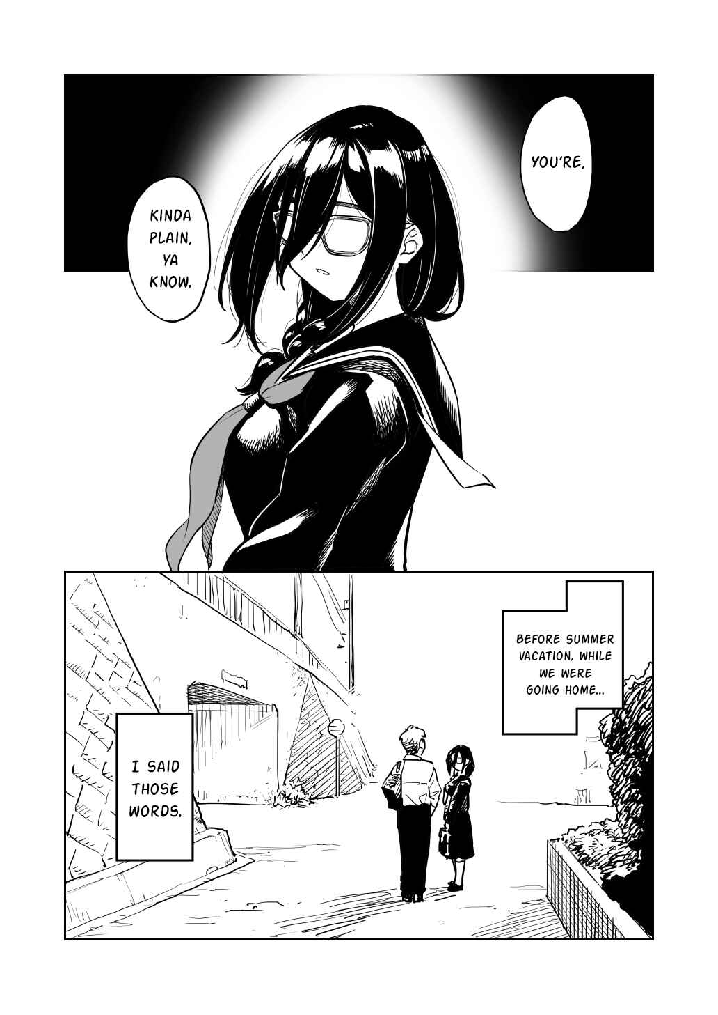 Page 1 Chapter Unknown_246f The Plain Girl Changed at the End of Summer Vacation