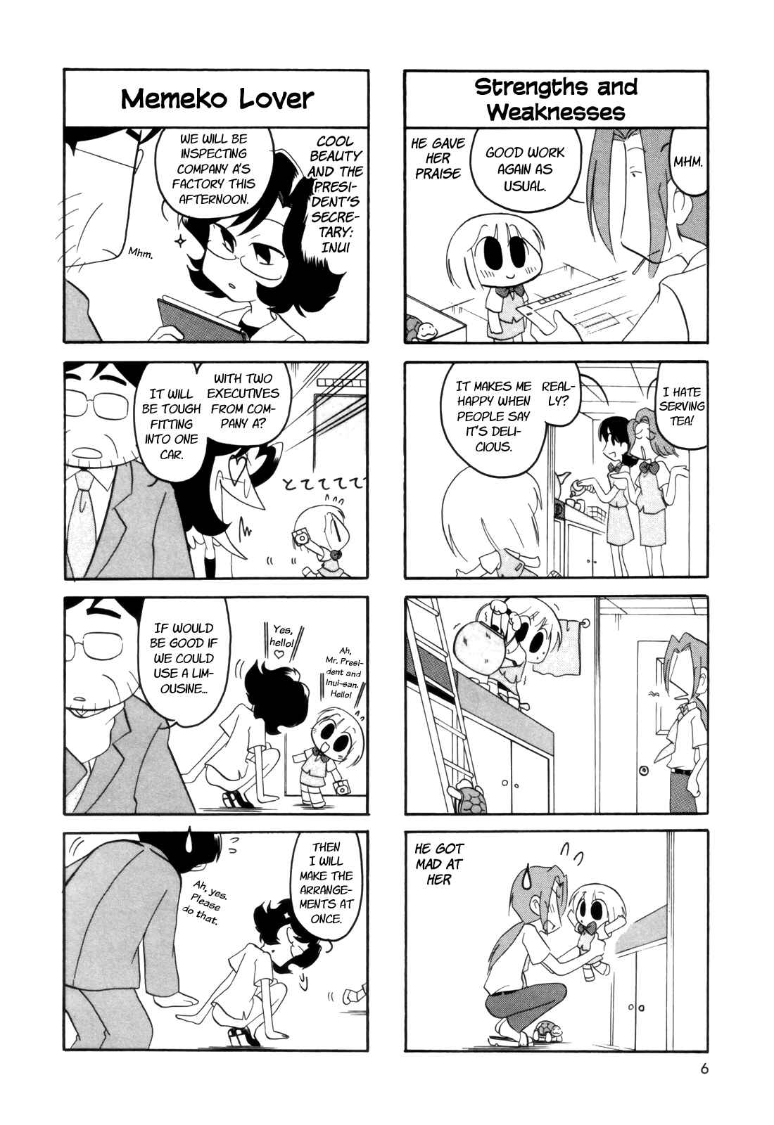 Page 6 Chapter 18 Ganbare! Memeko-chan
