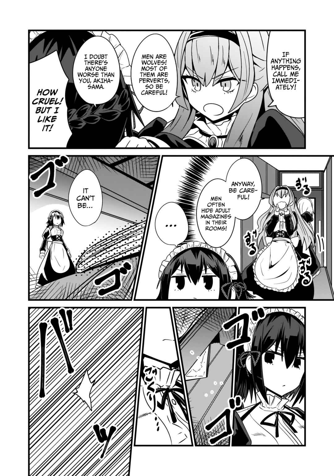 Page 11 Chapter 10 Kokoro no Koe ga Moreyasui Maid-san (Serialization)