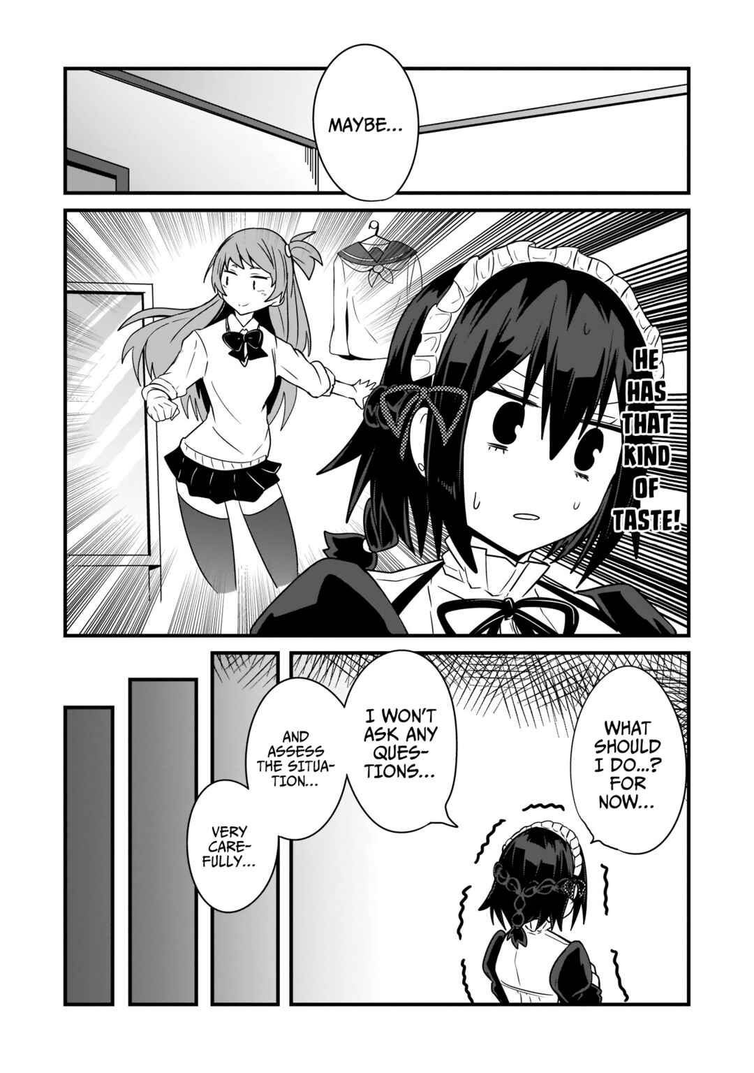 Page 15 Chapter 10 Kokoro no Koe ga Moreyasui Maid-san (Serialization)