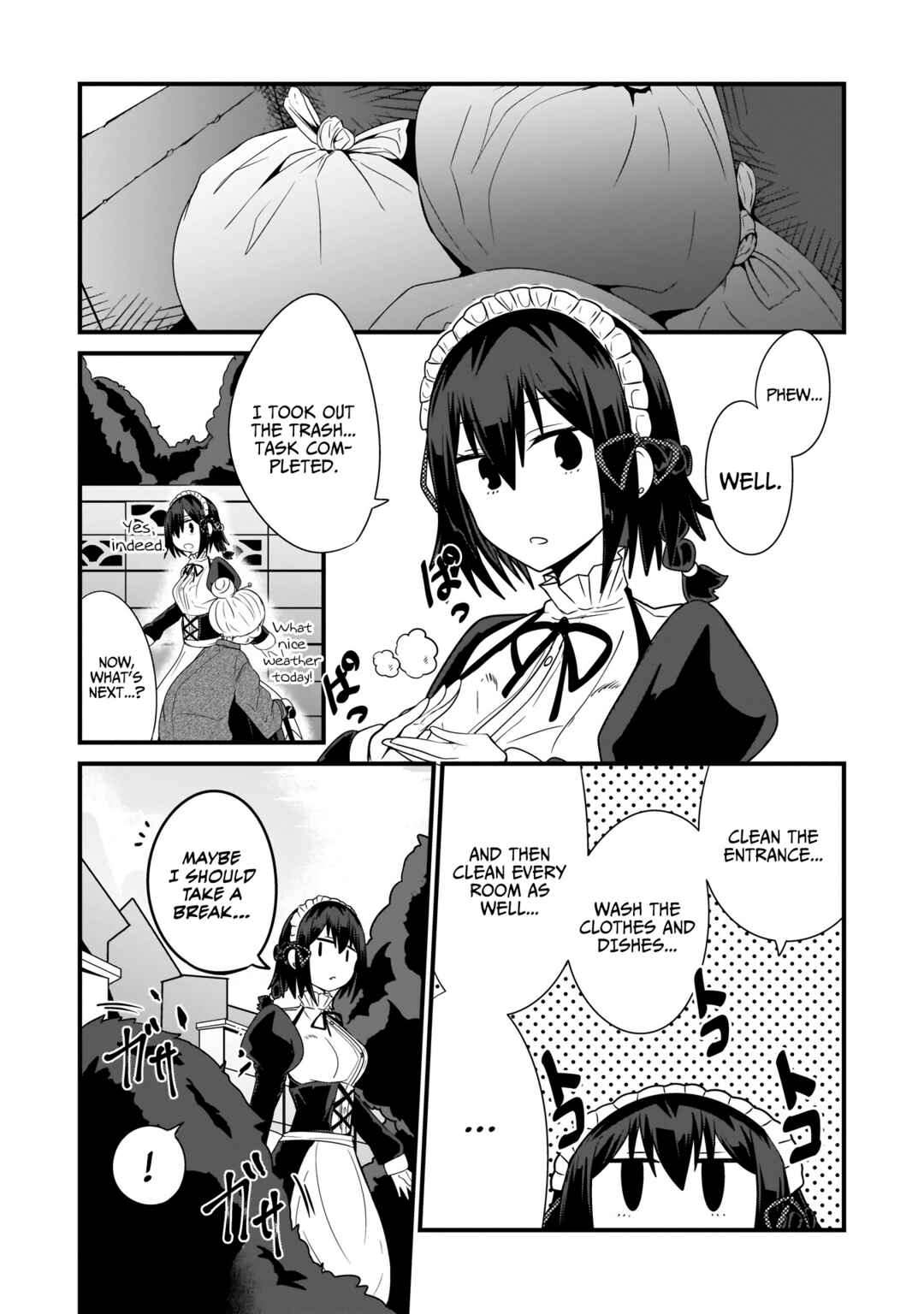 Page 5 Chapter 10 Kokoro no Koe ga Moreyasui Maid-san (Serialization)