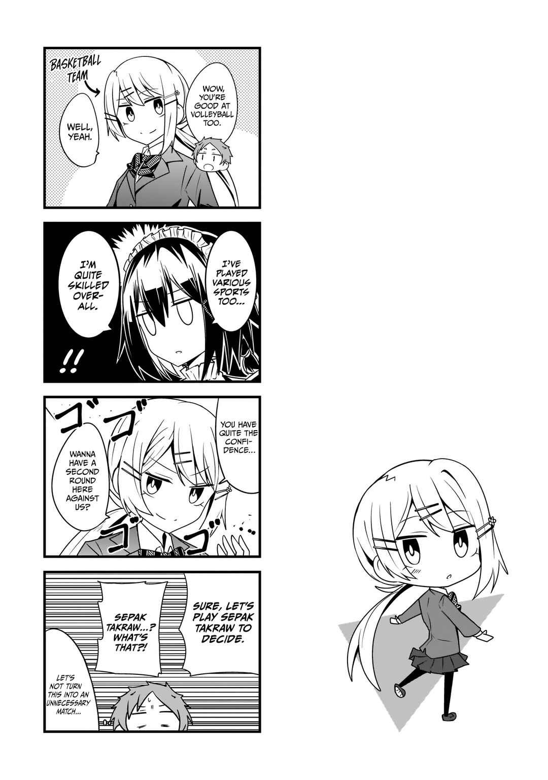 Page 18 Chapter 6 Kokoro no Koe ga Moreyasui Maid-san (Serialization)