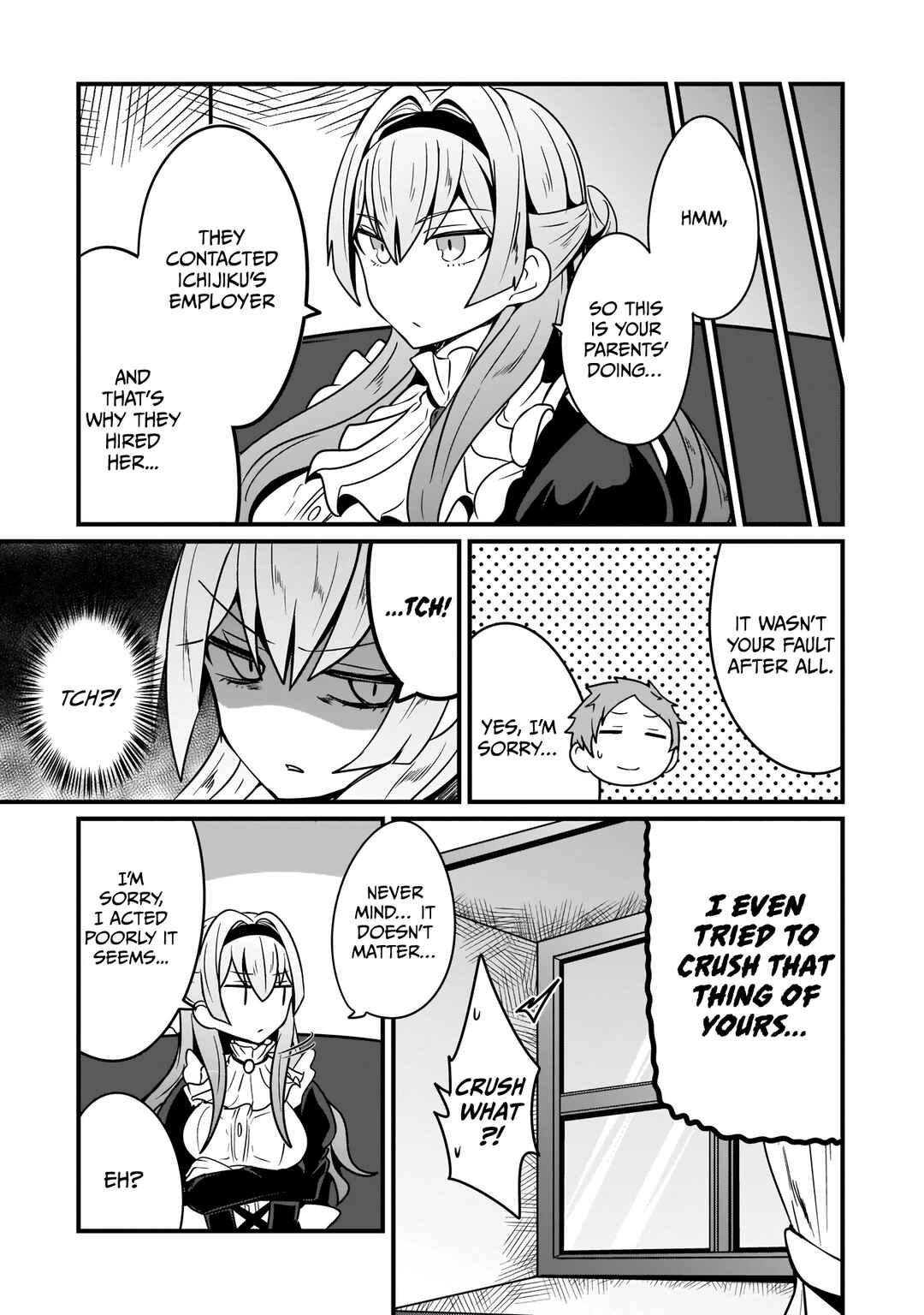 Page 10 Chapter 8 Kokoro no Koe ga Moreyasui Maid-san (Serialization)