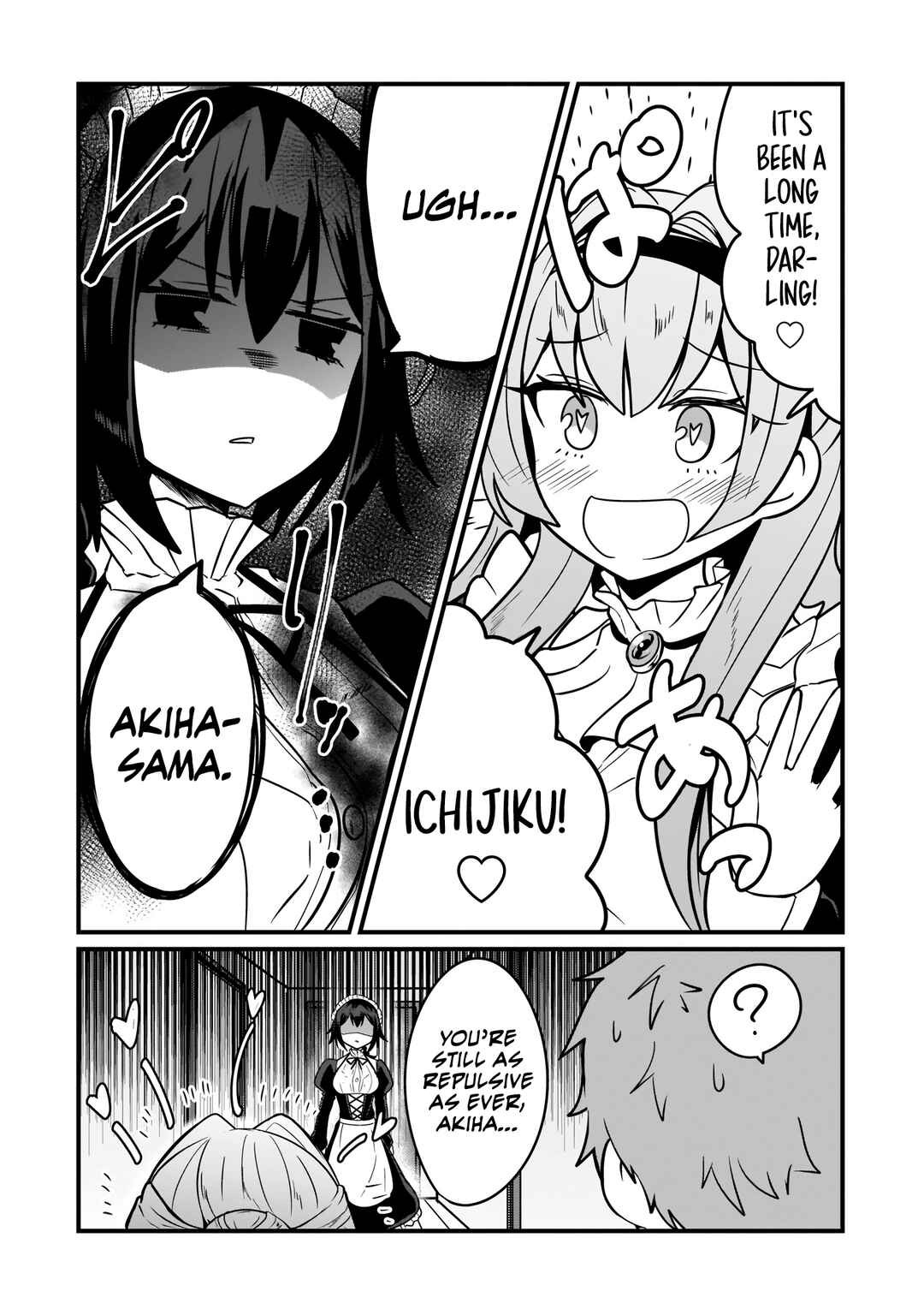 Page 4 Chapter 8 Kokoro no Koe ga Moreyasui Maid-san (Serialization)
