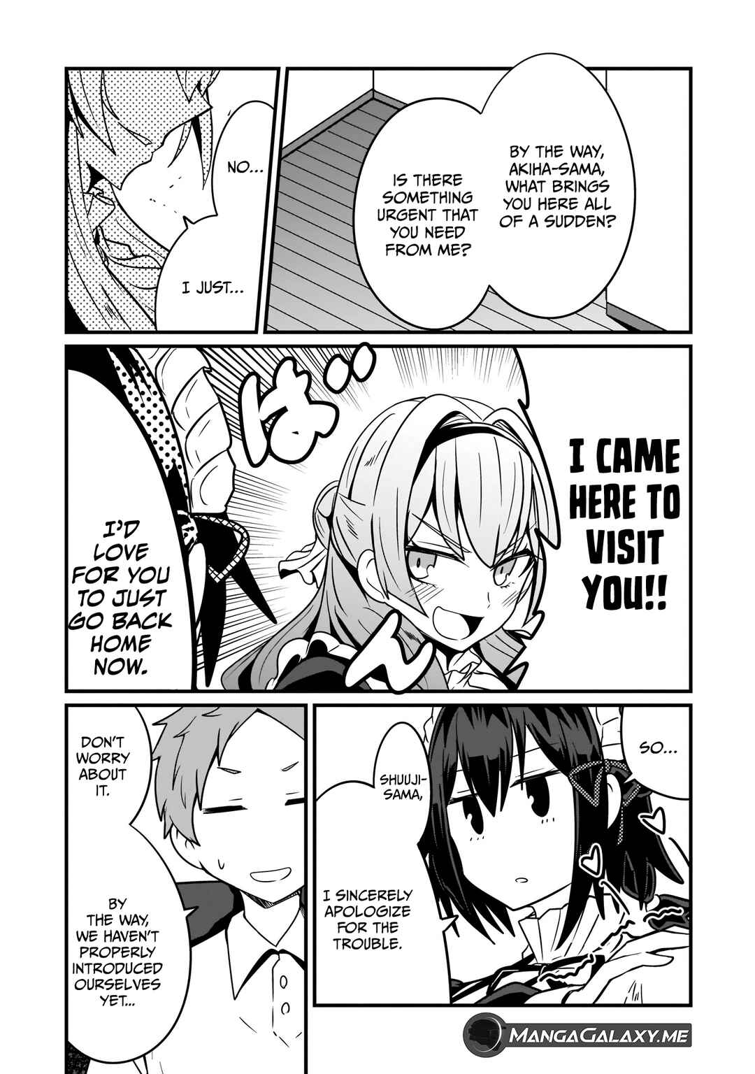 Page 7 Chapter 8 Kokoro no Koe ga Moreyasui Maid-san (Serialization)