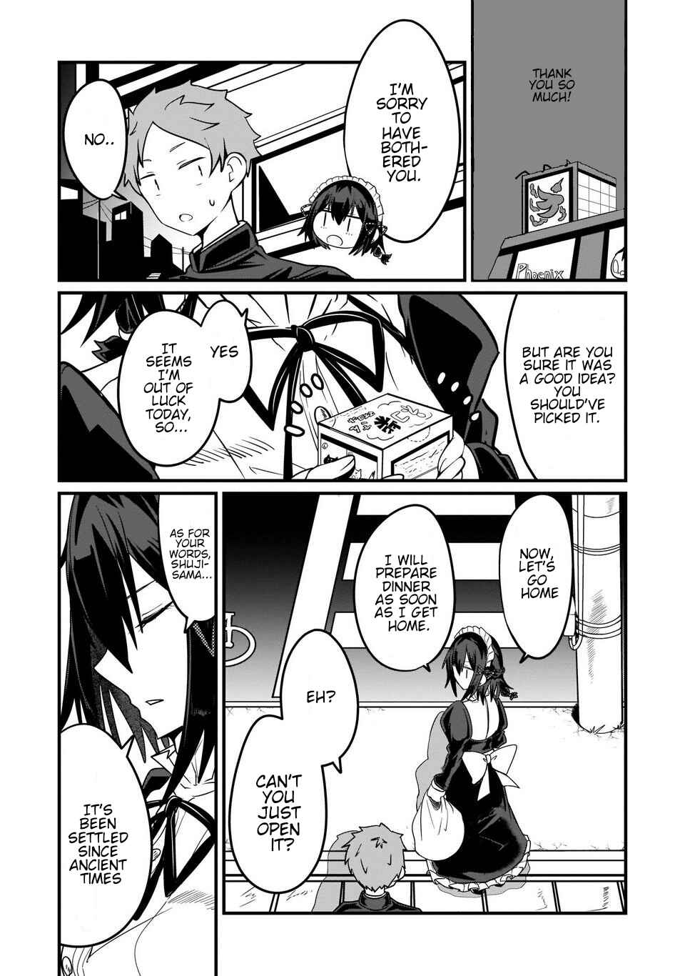Page 11 Chapter 5 Kokoro no Koe ga Moreyasui Maid-san (Serialization)