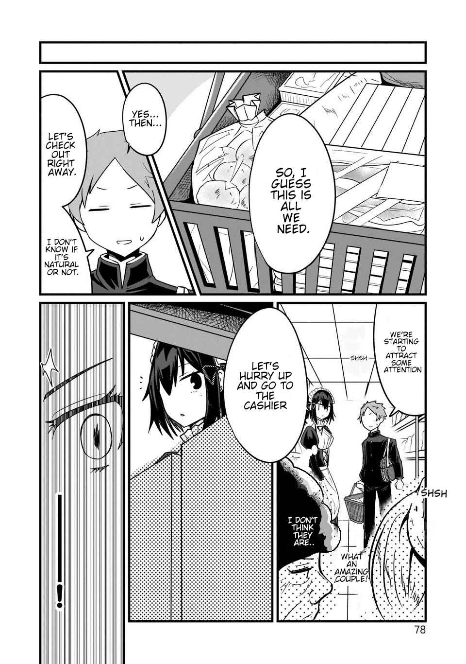 Page 6 Chapter 5 Kokoro no Koe ga Moreyasui Maid-san (Serialization)