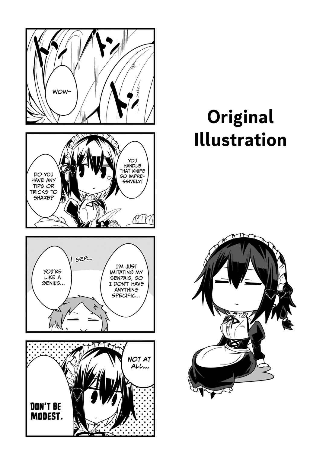 Page 2 Chapter 8.5 Kokoro no Koe ga Moreyasui Maid-san (Serialization)