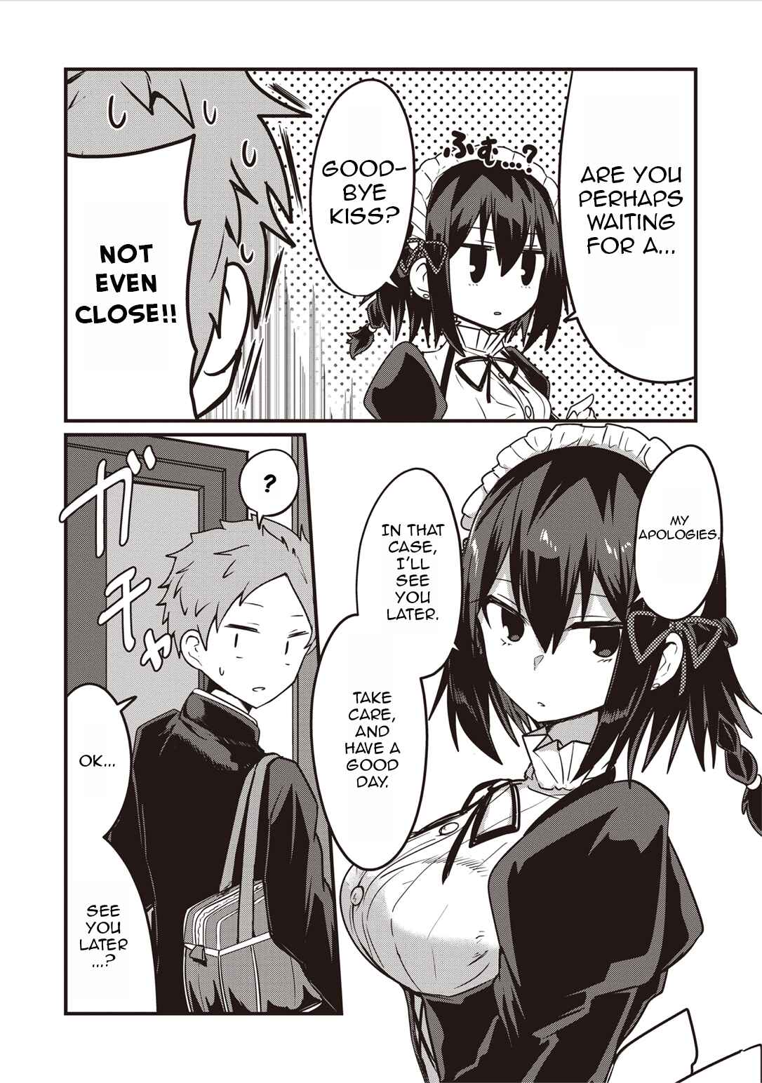 Page 3 Chapter 3 Kokoro no Koe ga Moreyasui Maid-san (Serialization)