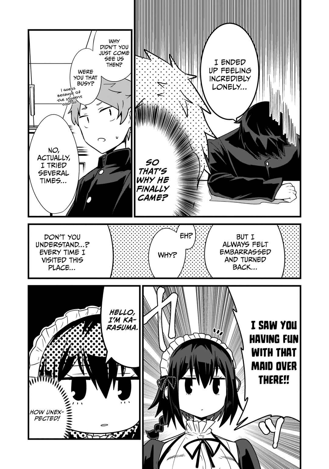 Page 6 Chapter 12 Kokoro no Koe ga Moreyasui Maid-san (Serialization)