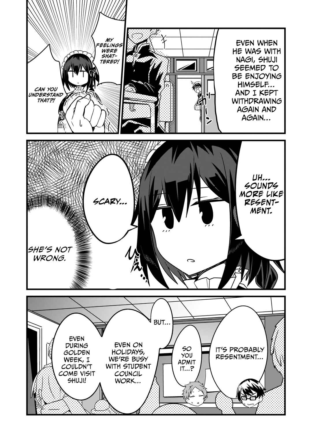 Page 7 Chapter 12 Kokoro no Koe ga Moreyasui Maid-san (Serialization)