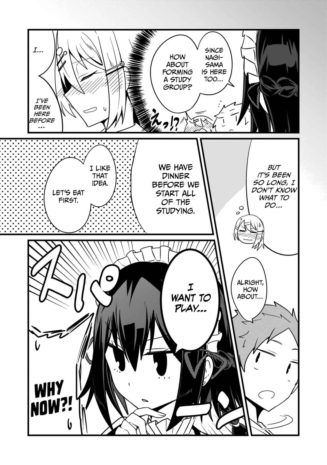 Page 4 Chapter 7 Kokoro no Koe ga Moreyasui Maid-san (Serialization)