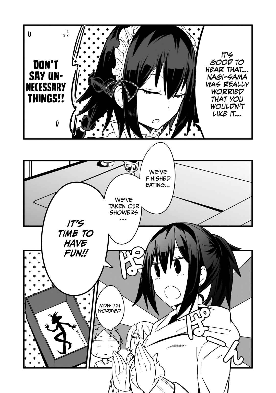 Page 8 Chapter 7 Kokoro no Koe ga Moreyasui Maid-san (Serialization)