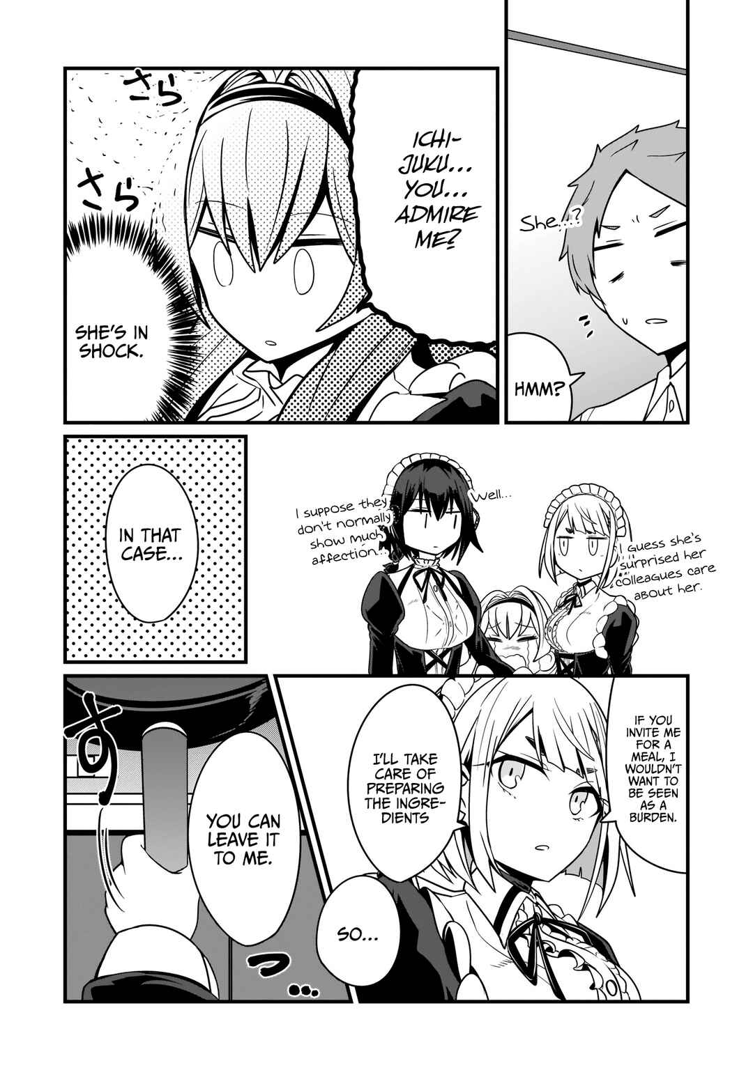 Page 14 Chapter 9 Kokoro no Koe ga Moreyasui Maid-san (Serialization)
