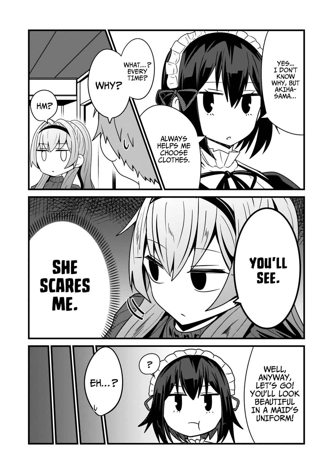Page 7 Chapter 11 Kokoro no Koe ga Moreyasui Maid-san (Serialization)