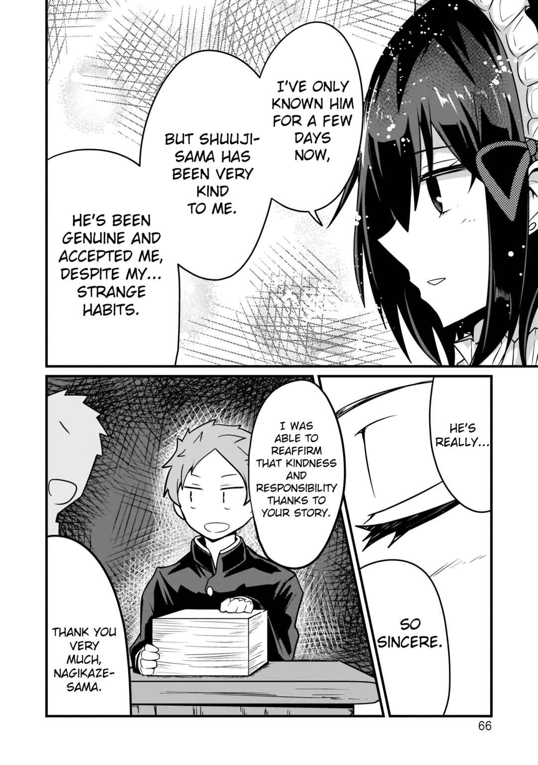 Page 14 Chapter 4 Kokoro no Koe ga Moreyasui Maid-san (Serialization)