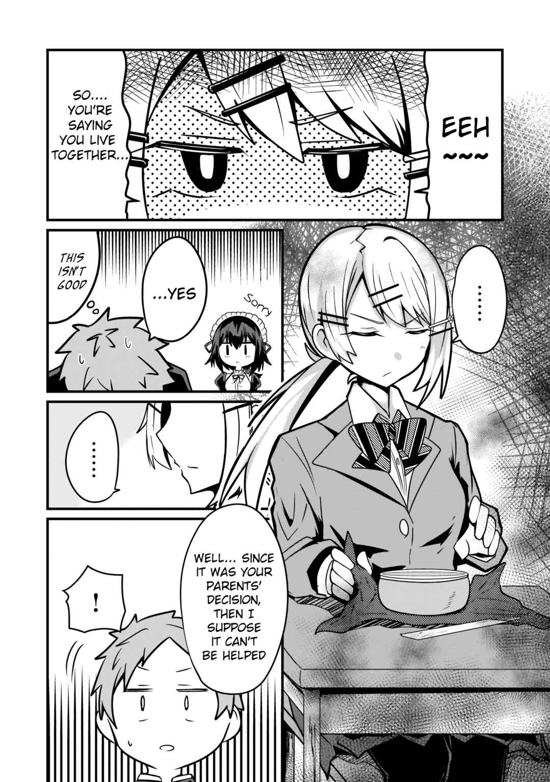 Page 2 Chapter 4 Kokoro no Koe ga Moreyasui Maid-san (Serialization)