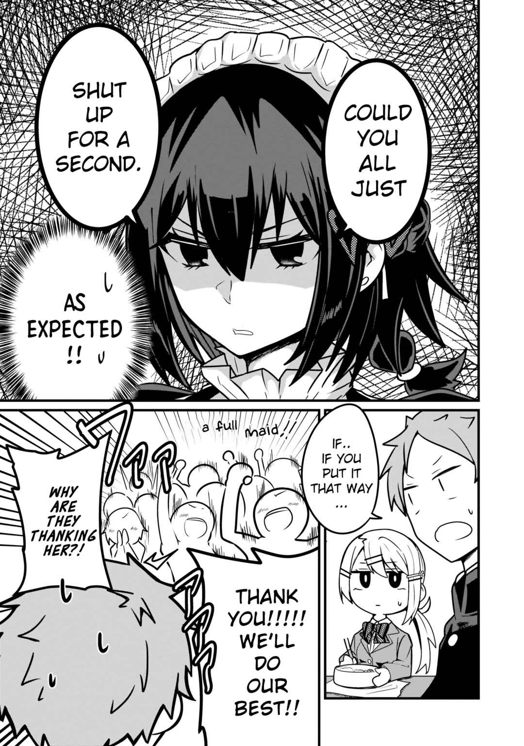 Page 7 Chapter 4 Kokoro no Koe ga Moreyasui Maid-san (Serialization)