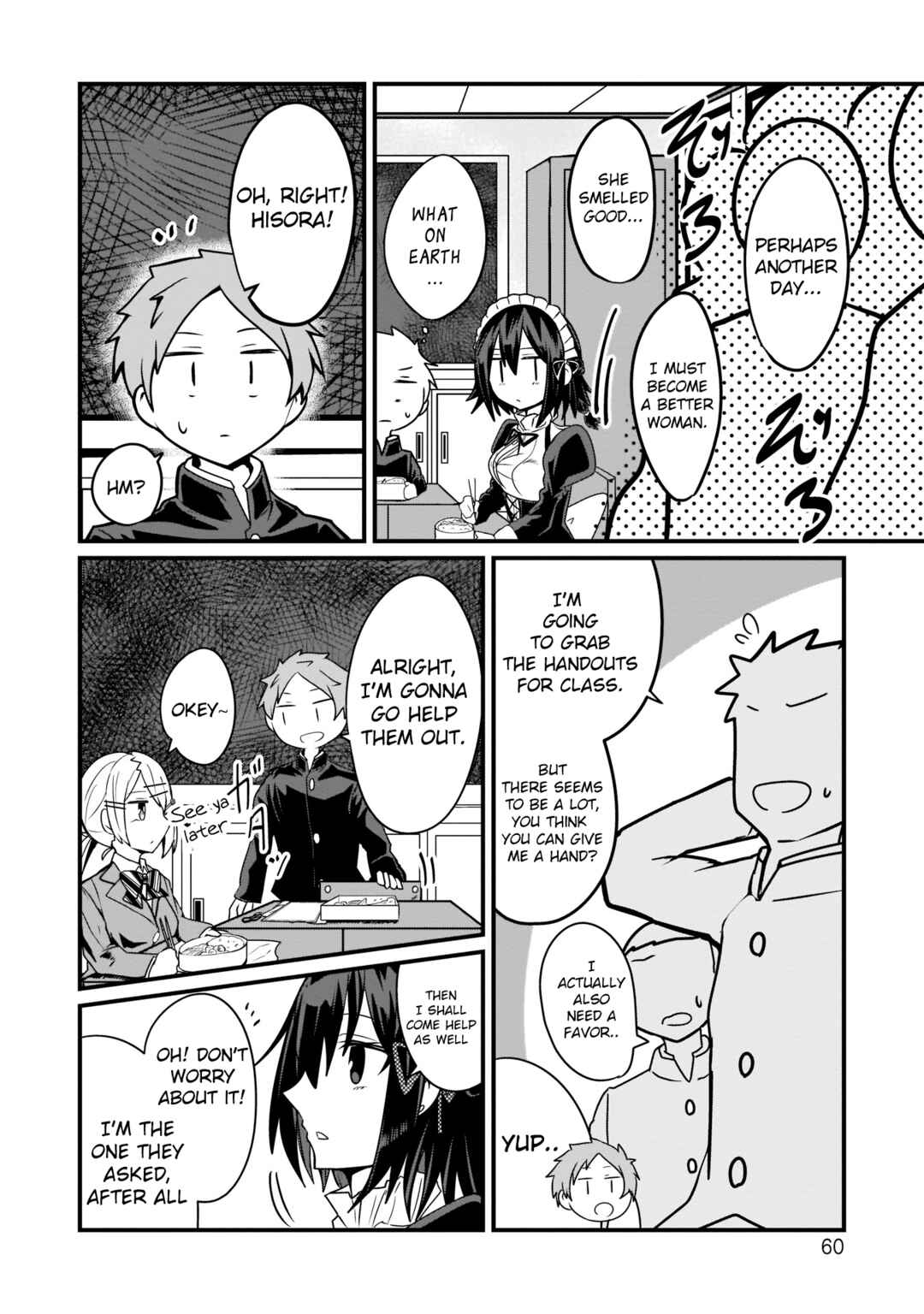 Page 8 Chapter 4 Kokoro no Koe ga Moreyasui Maid-san (Serialization)