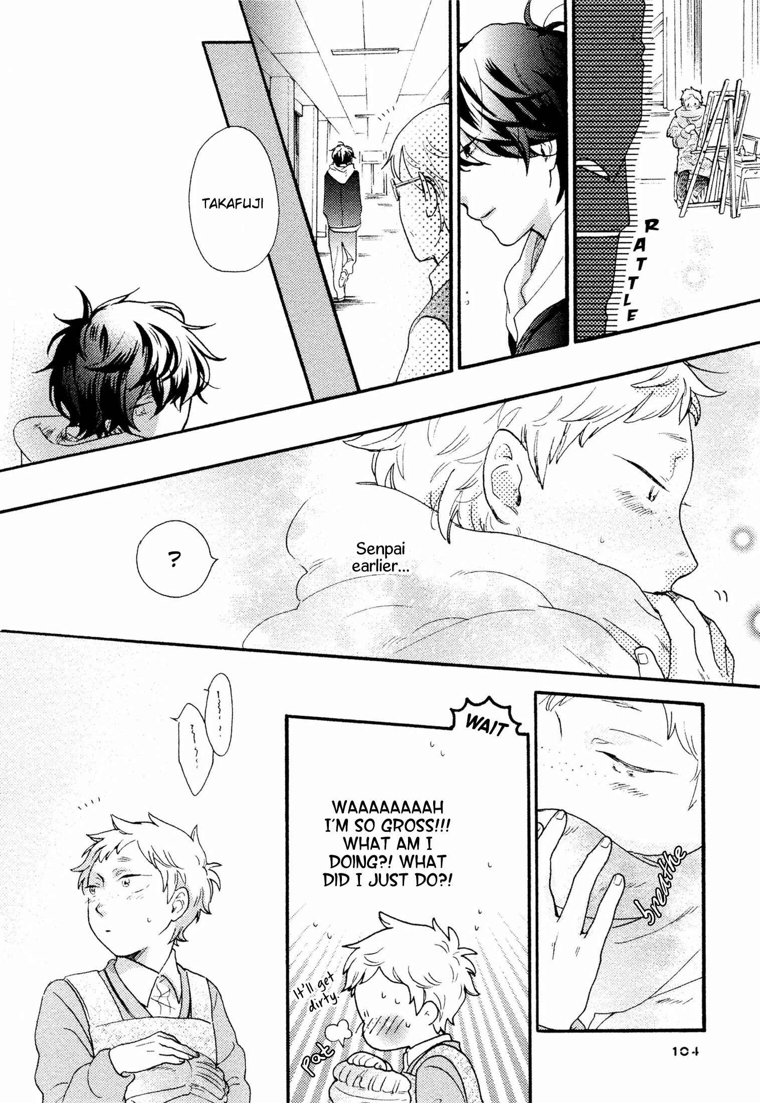 Page 19 Chapter 4 Takkun to Stalker Danshi - Kyou wa Takkun no Tissue o Tabemashita