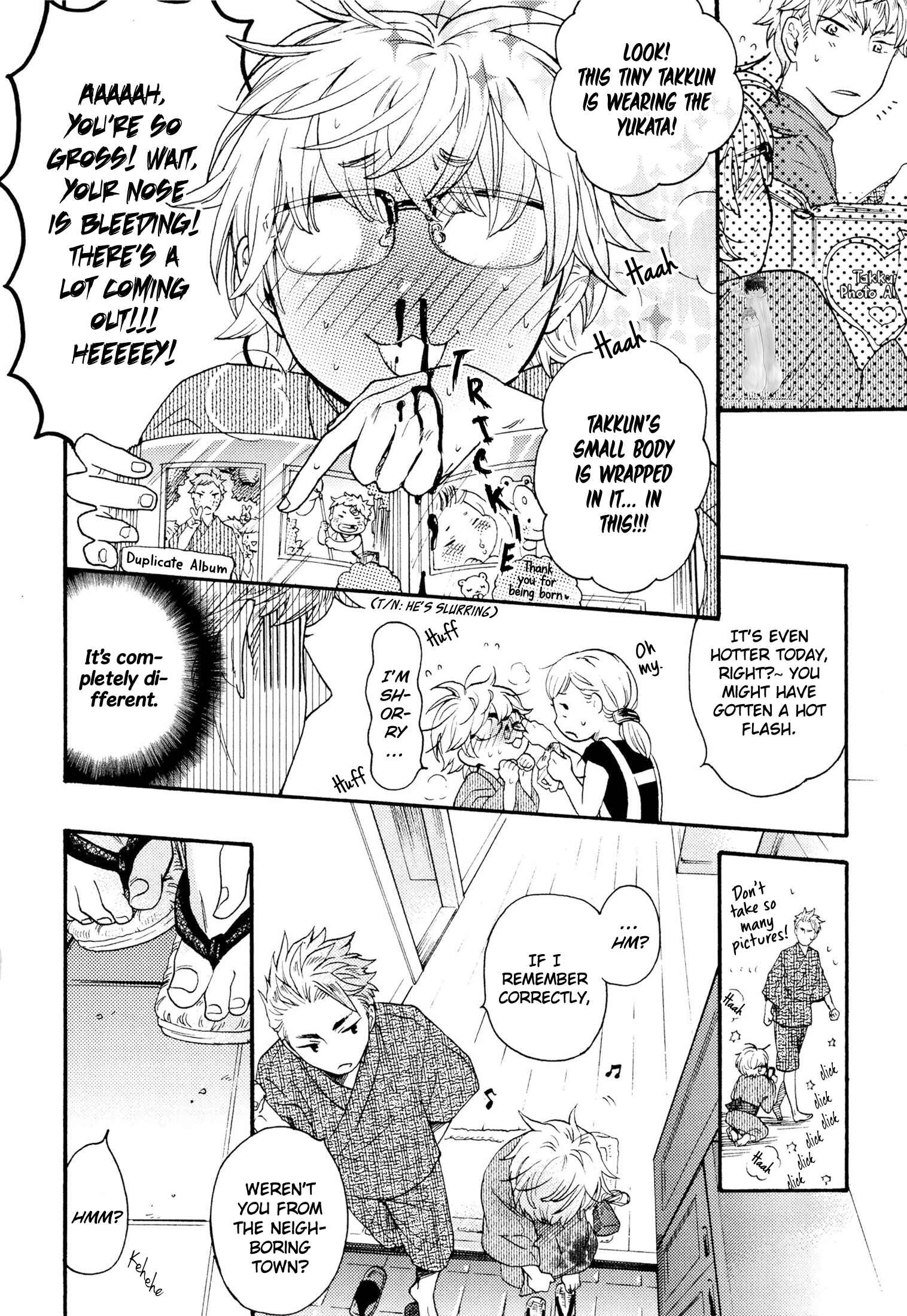 Page 6 Chapter 3 Takkun to Stalker Danshi - Kyou wa Takkun no Tissue o Tabemashita
