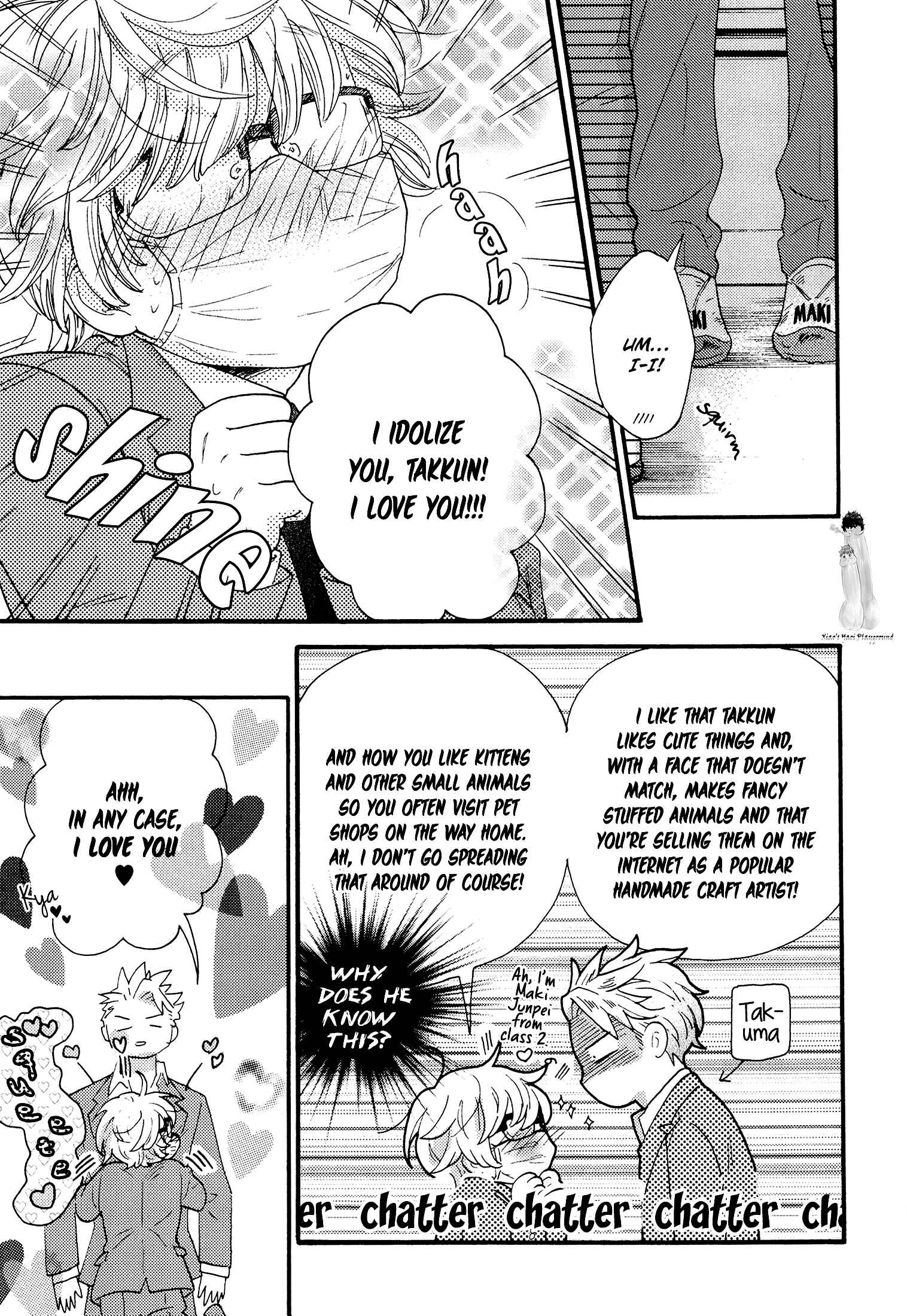 Page 10 Chapter 1 Takkun to Stalker Danshi - Kyou wa Takkun no Tissue o Tabemashita