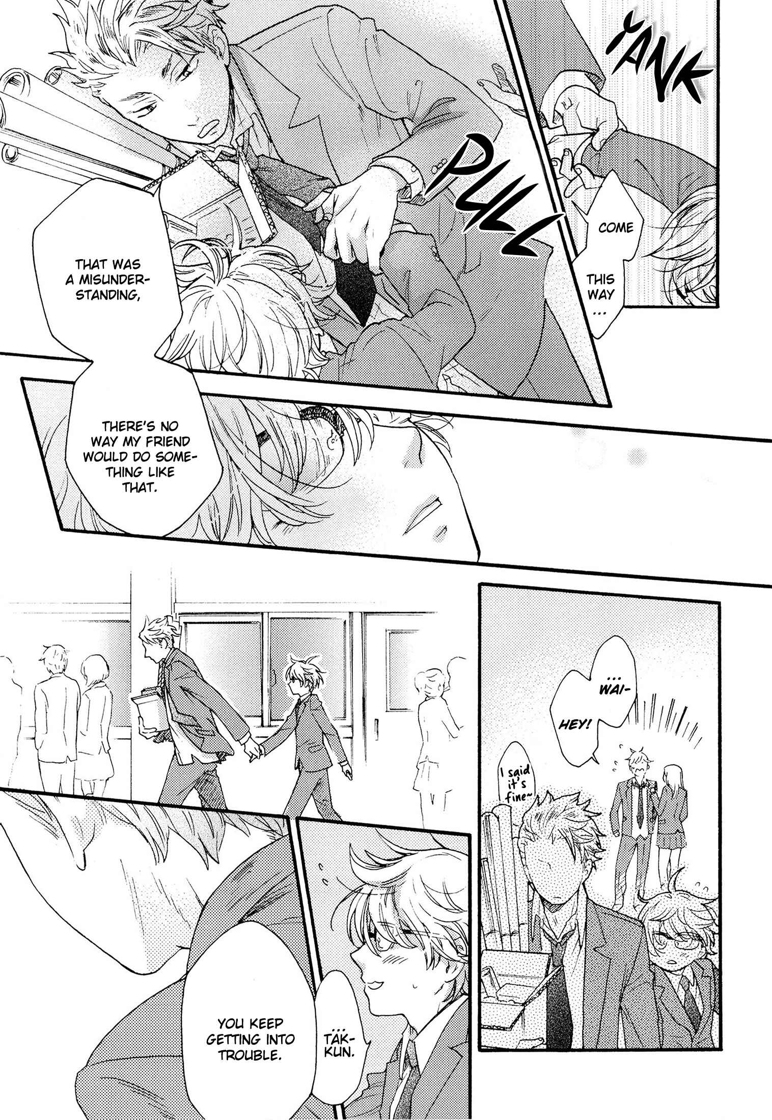 Page 14 Chapter 1 Takkun to Stalker Danshi - Kyou wa Takkun no Tissue o Tabemashita